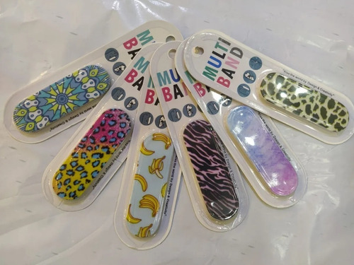 Imagem 5 de 5 de Suporte Para Celular Dedo Mult Band Estampado Original