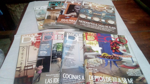8 Revistas Para Ti Deco Años 2011 -12 - 13  En Buen Estado 