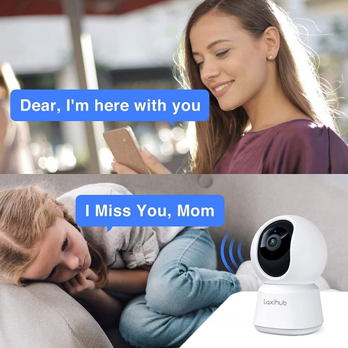 Imagen 6 de 8 de Cámara Ip Interior Full Hd Wifi Alexa Y Google Home