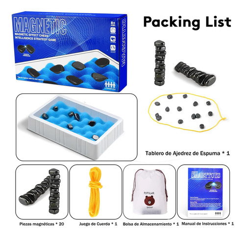 Juego De Ajedrez Magnetico Con Rueda De Castigo, Juego De