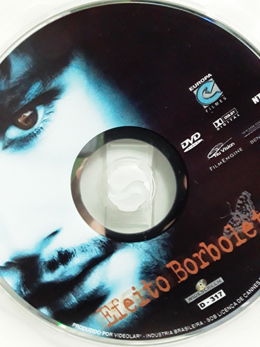 Dvd Efeito Borboleta ( Ashton Kutcher) Edição C/ Extras Novo