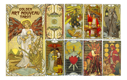 Original Golden Art Nouveau Tarot