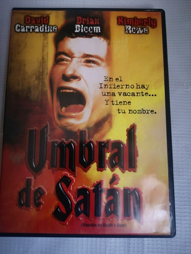Umbral De Satán Película Dvd Original Terror Suspenso 