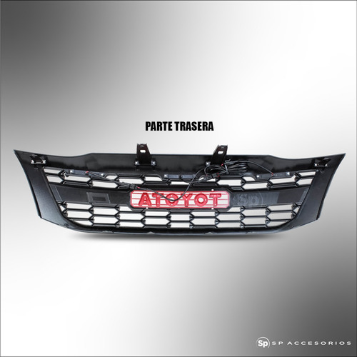 Parrilla Tipo Trd Toyota Hilux 2012 2013 2014 2015 Led Gr Sp