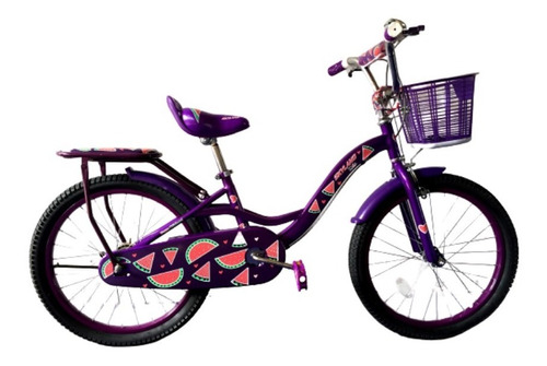 Bicicleta Niña Rodado 20 Diseño Exclusivo -mundomotos.uy
