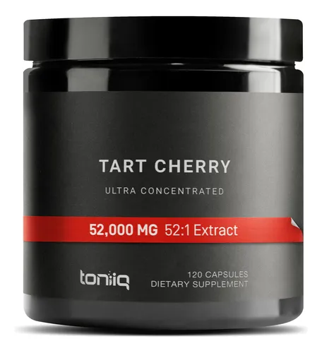 Suplemento Toniiq Ultra High Strength Tart Cherry 52,000 Mg