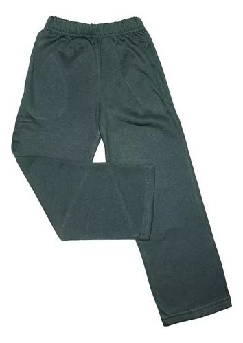 Pantalón Jogging Frisa Recto Colegial Escolar Niño T4/12