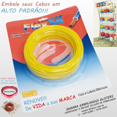 Embalagem P/ Fios Elétrico Medida Interna 20cm X 20cm X4,5cm