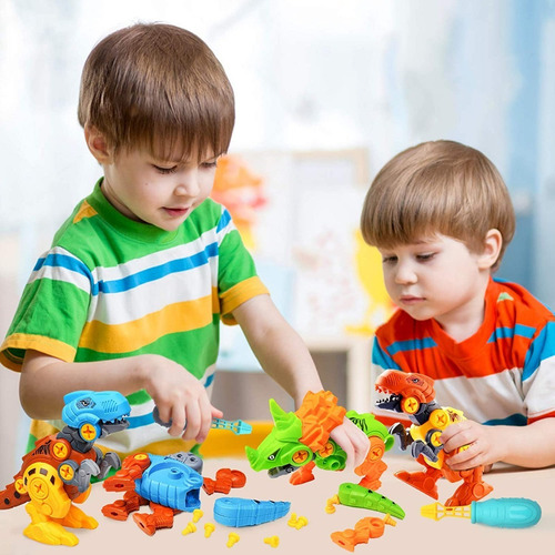 Imagen 6 de 7 de 3 Juegos Prácticos Divertidos Dinosaurios Bricolaje Juguetes