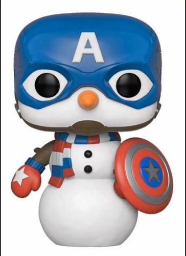 Funko Pop Cap Snowman (holiday) Marvel
