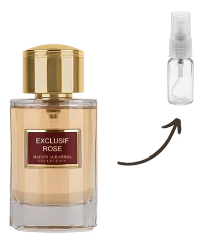 Decante Perfume Exclusif Rose Maison Alhambra Edp - 5ml
