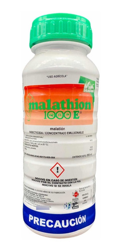 Malathion 1000 E Insecticida Malation Trips Gusanos 950 Ml