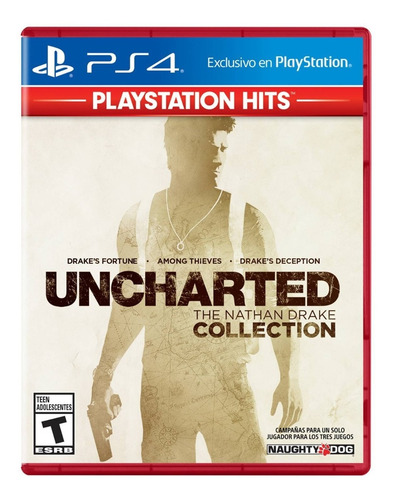Imagen 1 de 1 de Uncharted The Natan Drake Collection - Ps4 Fisico Nuevo