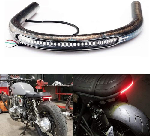   Tube Cafe Racer Rear Seat Frame Hoop Brat Style Se...