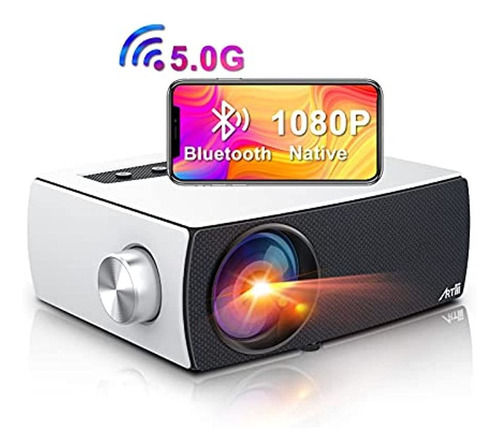 5g Wifi Bluetooth Projector, Artlii Enjoy 3 Portable Native 