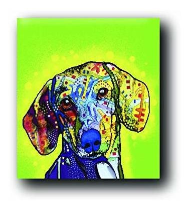 Enjoy It Pet Magnet, Dachshund Con El Arte Pop De Dean Russo