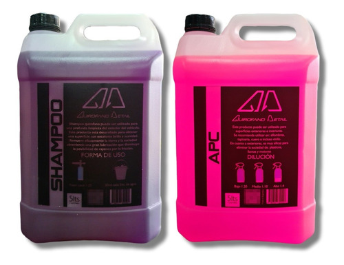 Kit Apc Y Shampoo Quirofano Detail Alto Rendimiento