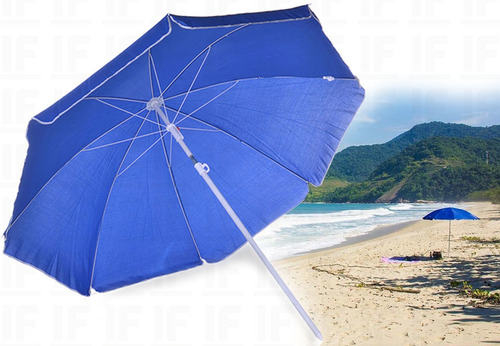 Guarda Sol Para Praia Piscina Com Proteção Uv