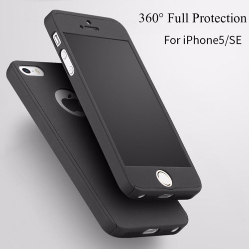 Forro Estuche 360° iPhone SE / 5s / 5 / Carcasa Antishock