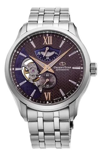 Reloj orient automatico corazon abierto clearance