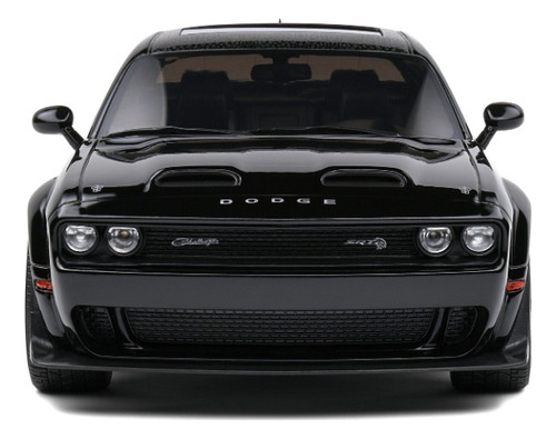 Miniatura Dodge Challenger Hellcat Redeye 2023 1:18 Solido Cor Preto