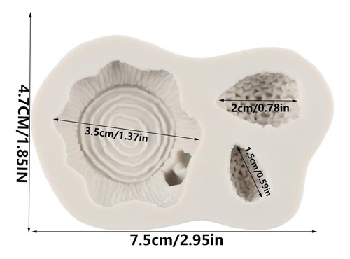 Fckemlds Tree Stump Cake Fondant Molde Hedgehog Moldes De La