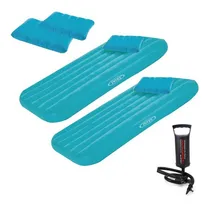 Comprar Kit 2 Colchões Infláveis Infantil 2 Travesseiros 1 Bomba