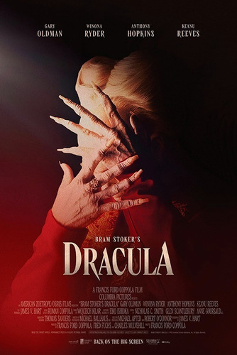 Poster De Dracula De Bram Stockers 2022
