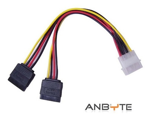 Cable Sata Alimentacion En Y Anbyte