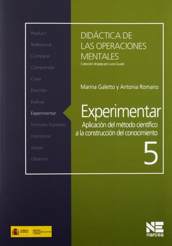 Libro: Experimentar: Aplicación Del Método Científico A La C