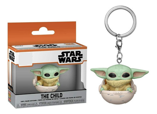 Llavero Baby Yoda Star Wars, Importado Monkids