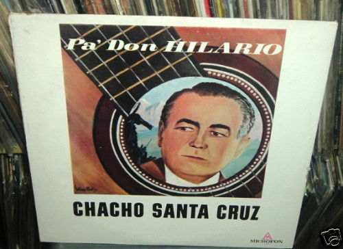 Chacho Santa Cruz Pa' Don Hilario Vinilo Argentino