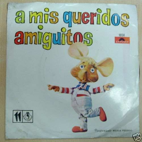 Topo Gigio A Mis Queridos Amiguitos Simple C/ Tapa Arg