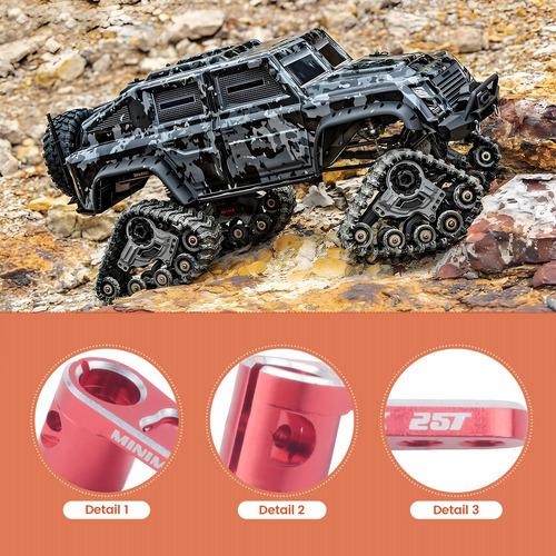 Brazos De Dirección De Bocina Cnc De Aluminio 25t Para Trx4