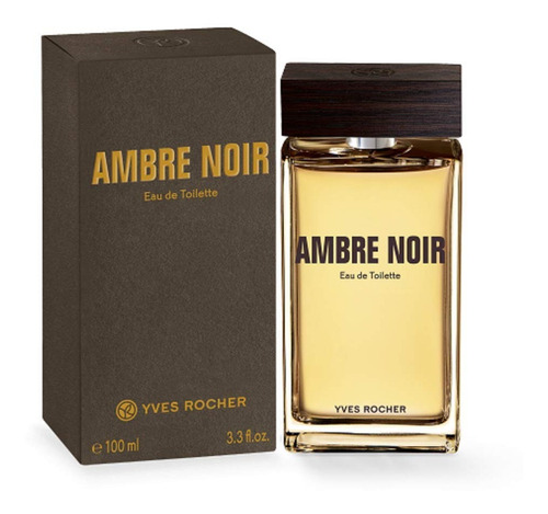 Imagen 1 de 3 de Perfume Ambre Noir Yves Rocher Caballero 100ml Edt