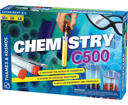 Kames Kosmos Chemistry Chem C500 Science Kit Con 28 Experime