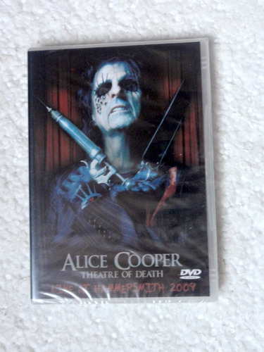 Dvd Alice Cooper Theatre Of Death Original Lacrado!!