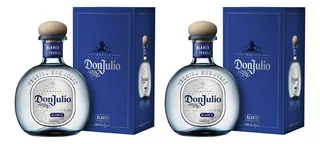 2 Un Tequila Don Julio Blanco 750ml