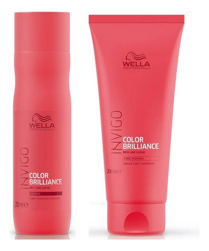  Kit Wella Invigo Color Shampoo 250 Ml Acondicionador 200ml