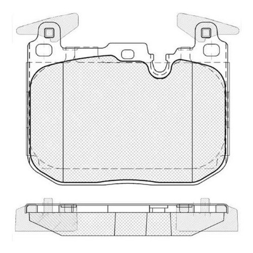 Pastilla De Freno Bmw Serie 1 116 - 118 - 125 - 135 I 2010/