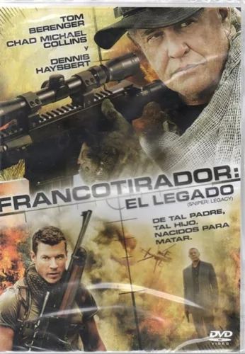 Francotirador El Legado Dvd Nuevo Original Cerrado