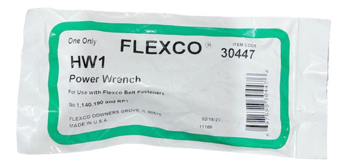 Llave De Impacto Hw1 Para Grapas Flexco