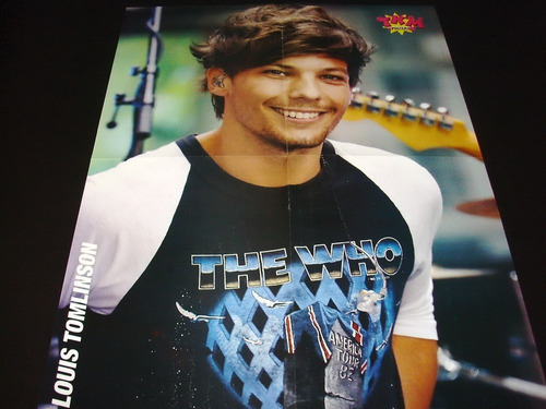 Poster One Direction Louis * Big Time Rush * 53 X 41 (e033)