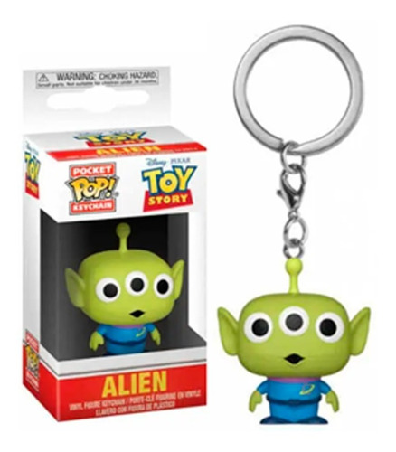 Alien Toy Story Disney Figura Llavero 4 Cm Pocket Pop Funko