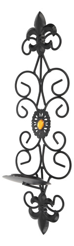 Candelabro De Pared Retro Con Incrustaciones De Diamantes