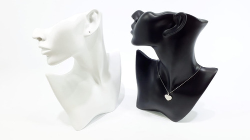 Imagen 1 de 8 de Exhibidor Cara Cuello Collar Cadena Joyero 32075