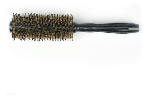 Cepillo Redondo Para El Pelo Con Cerdas Naturales De Jabalí