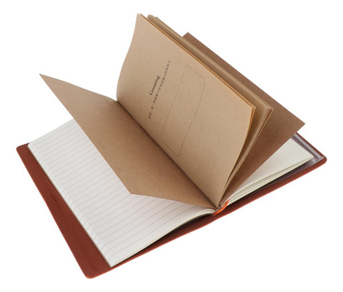 Dibujo Portátil Del Cuaderno Del Cuaderno De Material Cuero