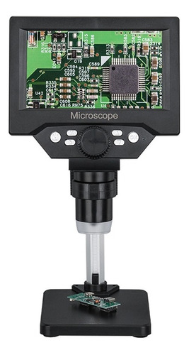 Microscopio Electrónico Con Pantalla Lcd De 5.5 Pulgadas De