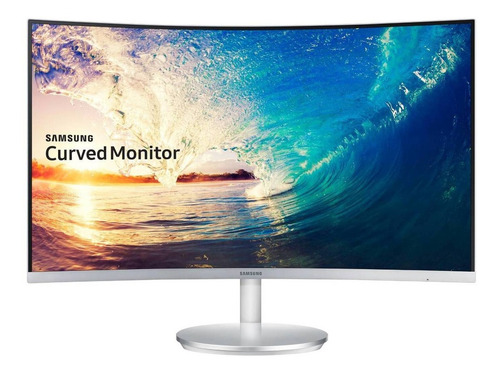 Monitor Samsung 27 Curvo Avanzado Active Crystal Color F591 Color Gris